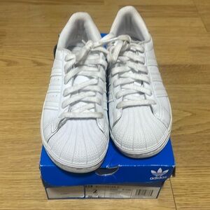 ADIDAS KIDS SUPERSTAR C ORIGINALS ALL WHITE